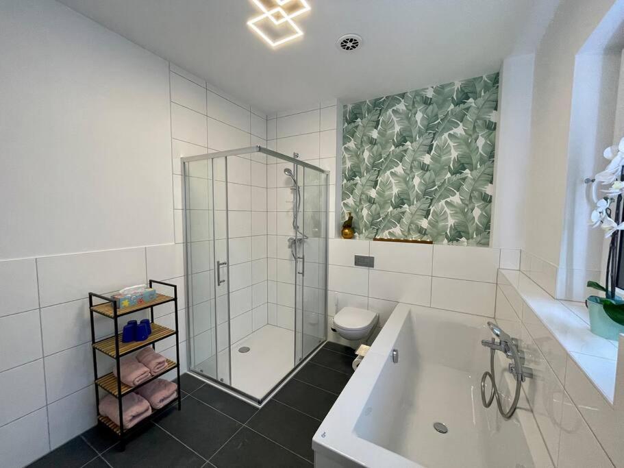 Ferienwohnung Im Gruenen Ораниенбург Экстерьер фото